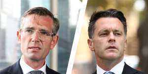 NSW Premier Dominic Perrottet and Opposition Leader Chris Minns have differing approaches to gambling reform.