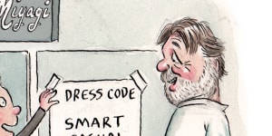 ‘Wear whatevs’:Russell Crowe offered restaurant dress code exemption