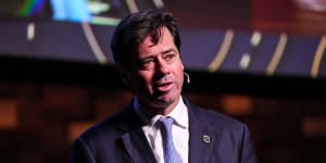 AFL boss Gillon McLachlan sets departure date