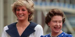 Prince Diana in 1987.
