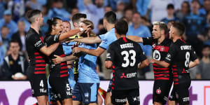 The A-League may be on the lookout for a new broadcast partner.