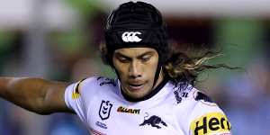 Jarome Luai was in superb form against the Sharks.