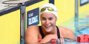 McKeown smashes another Australian record,but she won’t swim the race in Paris
