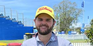 Queensland professional golfer Sam Eaves.