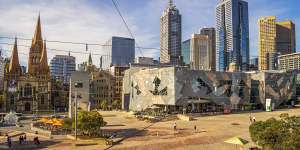 Visitors to Federation Square need to look beyond,well,what it looks like.