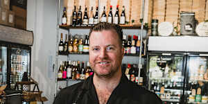 Bottle&amp;Hoop owner Robert Mudge.