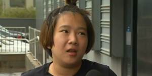 Ella Chi,daughter of Vincent Chi who was killed in his Lower Templestowe home on Friday night.