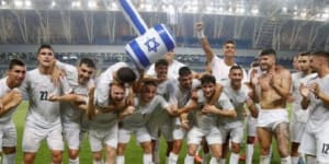 Israel’s U-20 football team. 