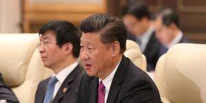 Investment discussions:Chinese president Xi Jiping.