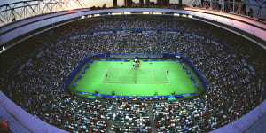 Flashback to 2002:Australia’s tennis grand slam is central to January in Melbourne.