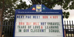 'One day will not unravel years of love':Queensland school's message after teacher stabbed