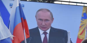 Russian President Vladimir Putin last month announced the annexation of several states within Ukraine.