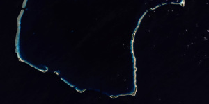 Rongelap atoll in the Marshall Islands.
