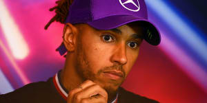 Seven-time F1 world champion Lewis Hamilton.