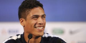 France to ramp up intensity against Peru,Varane says