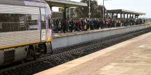Tarneit station is already the 21st busiest in Melbourne,despite it only being served by V/Line trains. 
