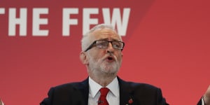 Corbyn launches campaign vowing to fight'bad bosses and big polluters'