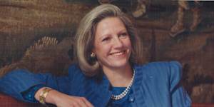 Anna Murdoch in Toronto,1988.