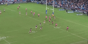 Jared Waerea-Hargreaves obstruction on Dylan Edwards.