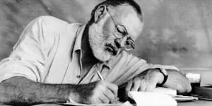 Ernest Hemingway thought a “unhappy childhood” was a key ingredient to a good writer.