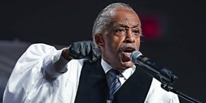 Sharpton calls out NFL during Floyd's funeral