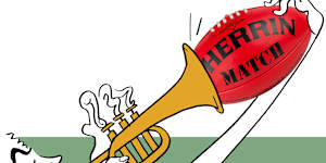 What is footy without lusty,operatic,gritty or sensual Dixieland trumpet tunes?