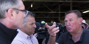 Premier promises devastated Eugowra:‘We are going to rebuild’