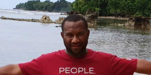 Jonathan Mesulam leads the Solwara warriors of PNG’s New Ireland coast fighting against deep sea mining and the old Nautilus project.