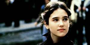 Jennifer Connelly in Once Up a Time in America,her first role on-screen role. 