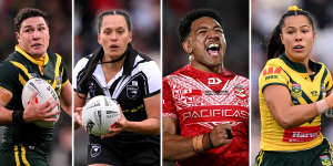 Live updates,Test rugby league:Kangaroos,Jillaroos star in Pacific Championships finals against Tonga and New Zealand