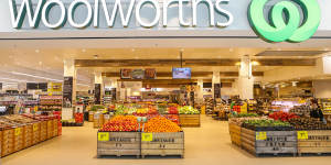 Woolworths supermarket at Double Bay.