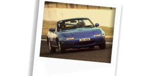 Michael Stevenson in his MX5 at Bathurst:“The most important thing is to maintain your fitness.”