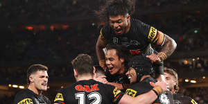 A dynasty is born:Penrith rout Parramatta to seal back-to-back titles