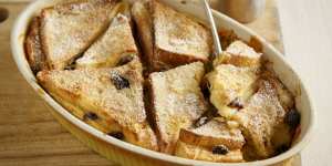 Put your own stamp on this traditional bread and butter pudding.
