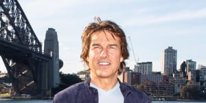 Tom Cruise in Sydney for the premiere of Mission:Impossible Dead Reckoning.