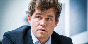 Magnus Carlsen,the finance-type guy,is really,really good at chess.