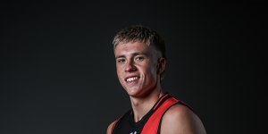 Nate Caddy has joined the Bombers after a pick swap on the first night of the draft.