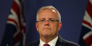 Scott Morrison trying to assert a semblance of control over events beyond his control