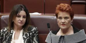 Senators Jacqui Lambie and Pauline Hanson both voted against the bill.