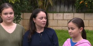 A Perth family was allegedly served insect repellant at a restaurant.