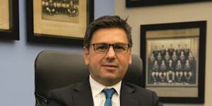 Sharks CEO Dino Mezzatesta.