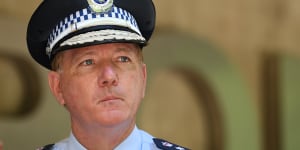 NSW Police Commissioner Mick Fuller.