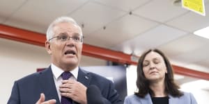 Prime Minister Scott Morrison was facing a court challenge to his bid to overrule preselections in the NSW Liberals.