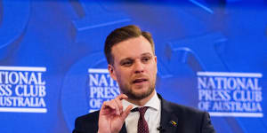 Lithuanian Foreign Minister Gabrielius Landsbergis said it was in Australia’s interests for Russia to not invade Ukraine.
