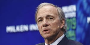 Hedge fund king Ray Dalio says the apparent health of the US economy is a little misleading.