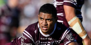 Manly’s Manase Fainu will struggle to play again after a third shoulder reconstruction.
