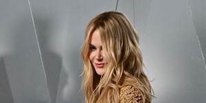 Nicole Kidman arrives at the Vanity Fair Oscar Party.