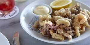 Go-to dish:Calamari St Andrea.