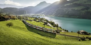 Switzerland's Luzern-Interlaken Express is slow and I wish it was even slower