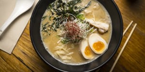 Fact:Melbourne winter goes better with ramen. Head to Misoya Sake Bar for proof